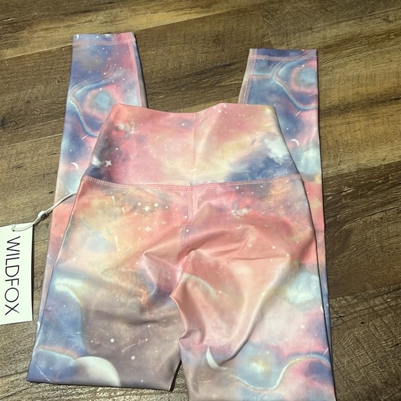 Wildfox High Waisted Cosmic Cloudy Leggings - Picture 8 of 8